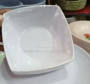 Big 12 Pieces Unbreakable Ceramic Flat Plates