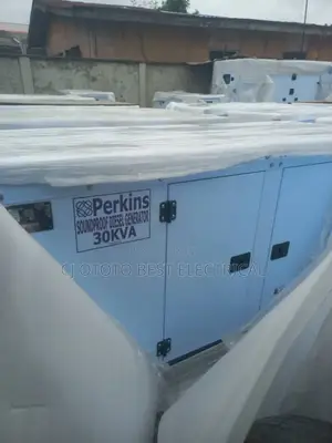 30kva Perkins Generator Soundproof 100%Copper Coil