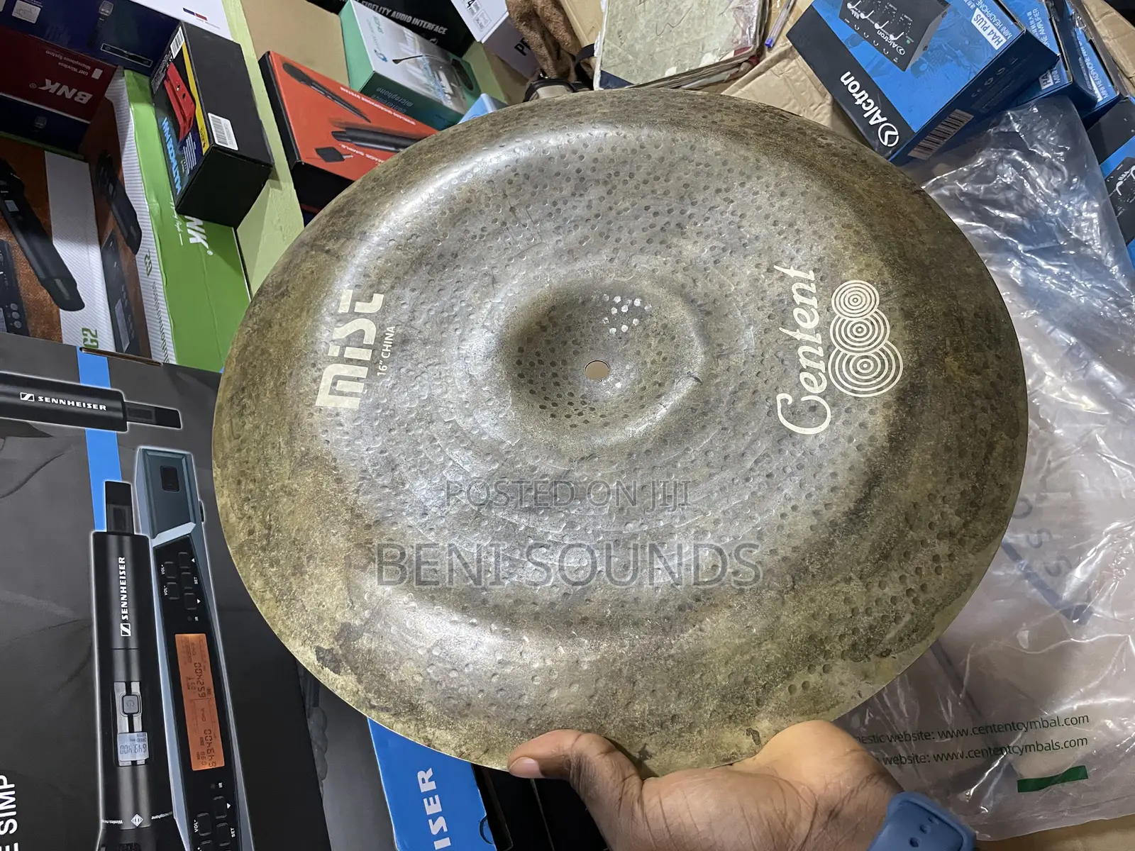 Centent. Mist 16” China Cymbal Set