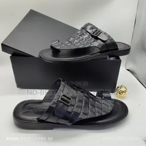 Black Cover Italian Slippers