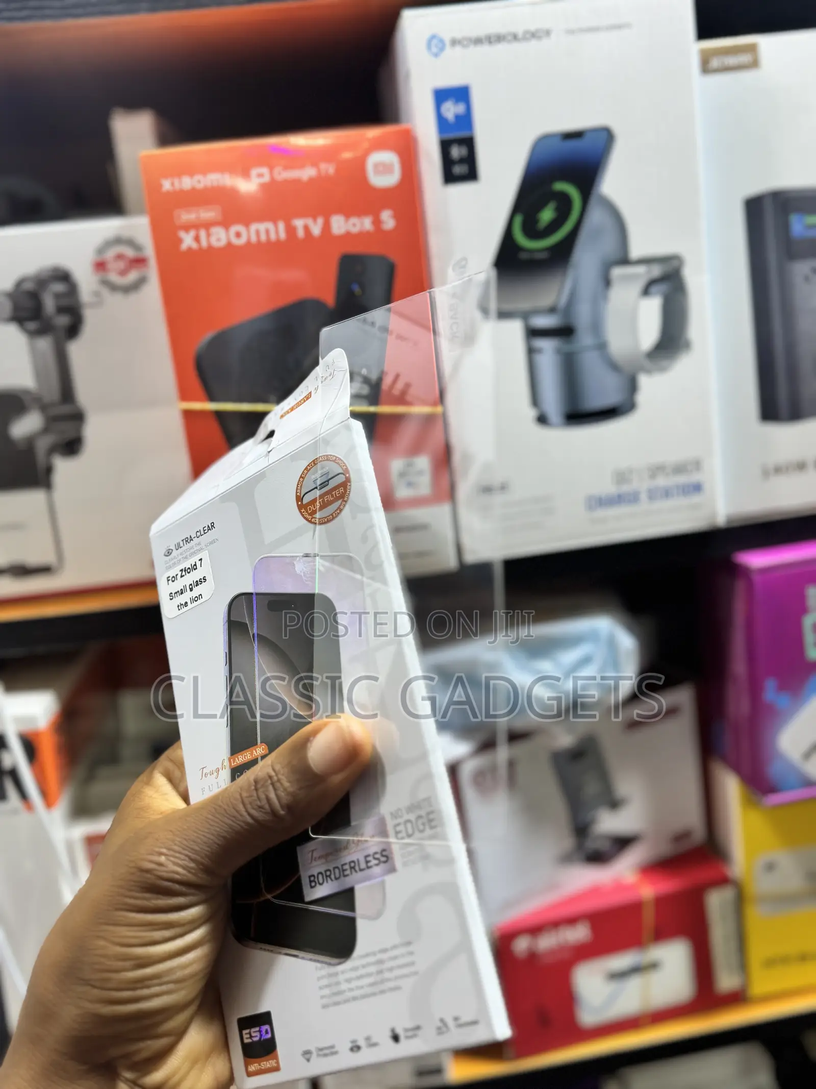 Clear Tampered Glass Screen Protector for Galaxy Z Fold 7