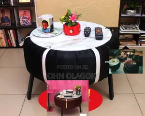 Luxury Tyre Center Table/Side Stool