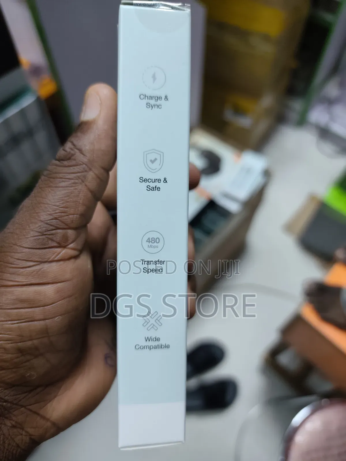 Green Lion Usb C to Usb C Braided Cable 1m