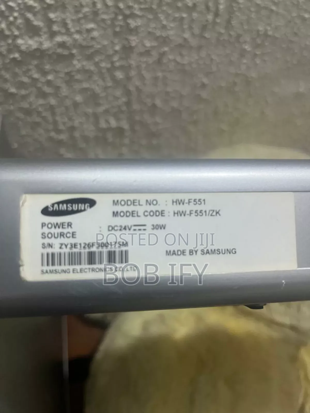Samsung Wireless Subwoofer