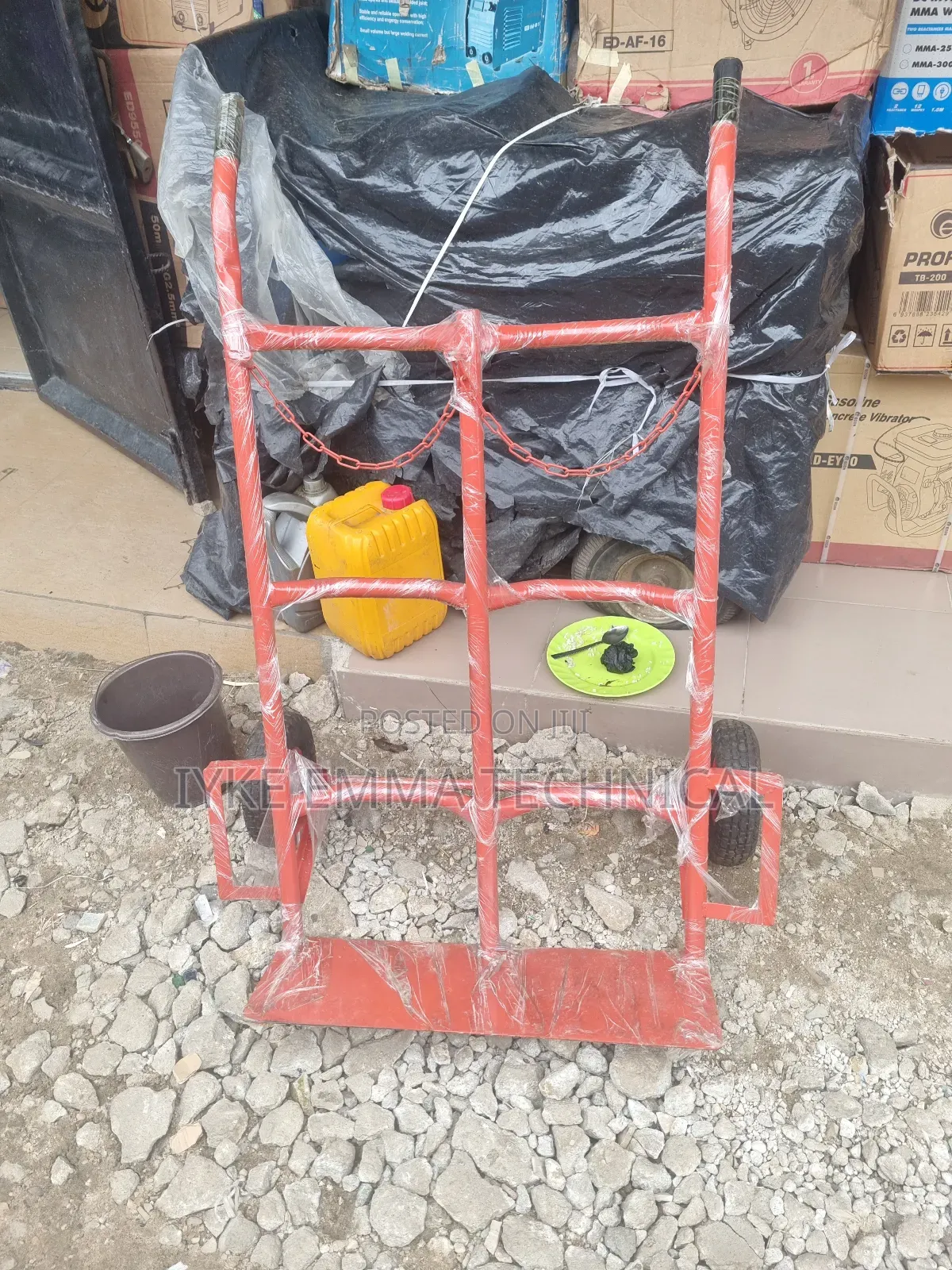 Double Gas Cylinder Trolley