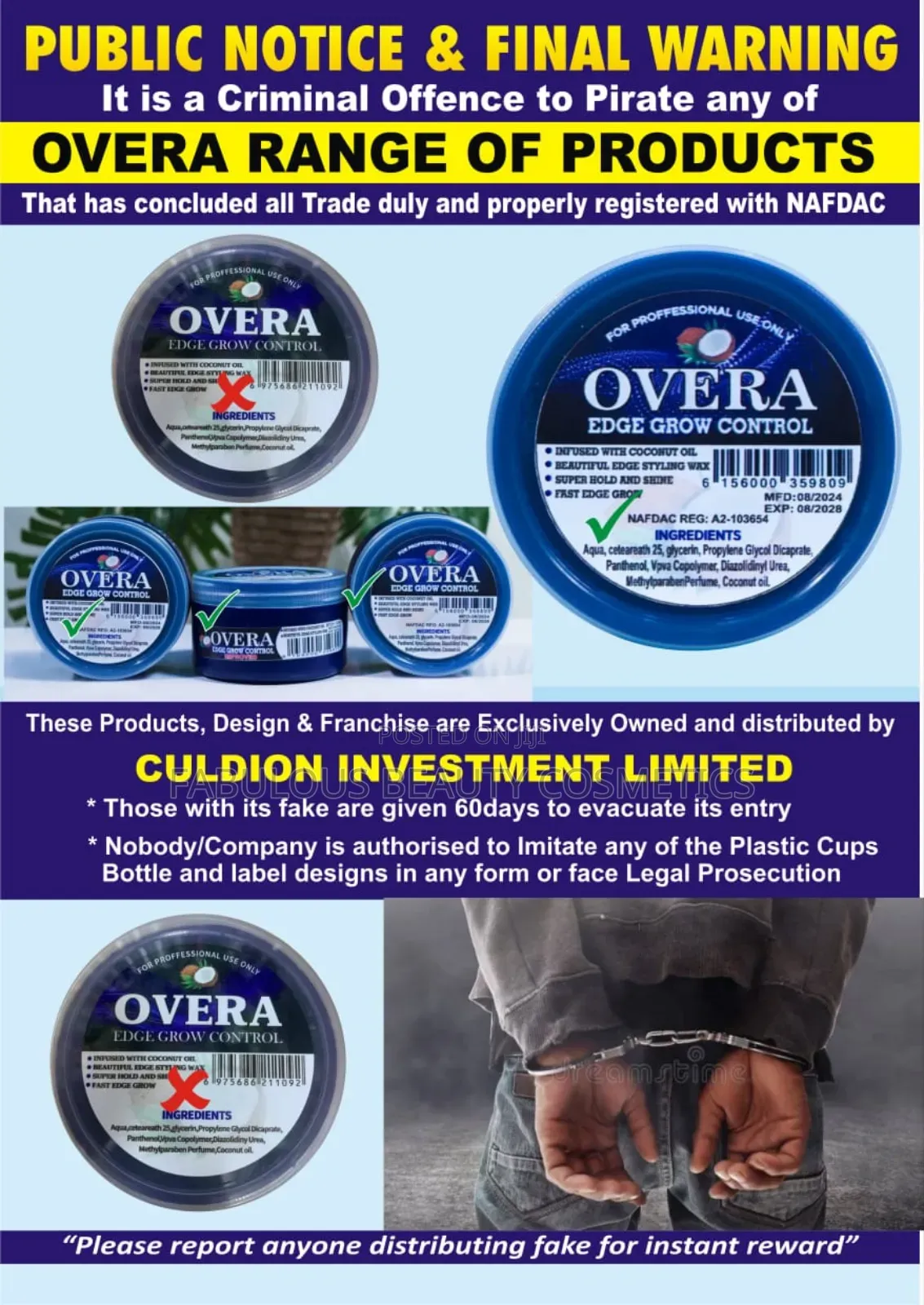 Overa Edge Control