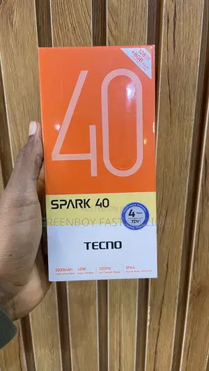 New Tecno Spark 40 128 GB Black