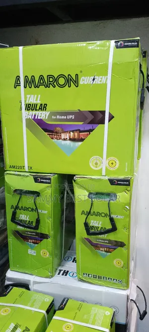 Amaron Current Tall Tubular Battery 220ah/12v Is Available.