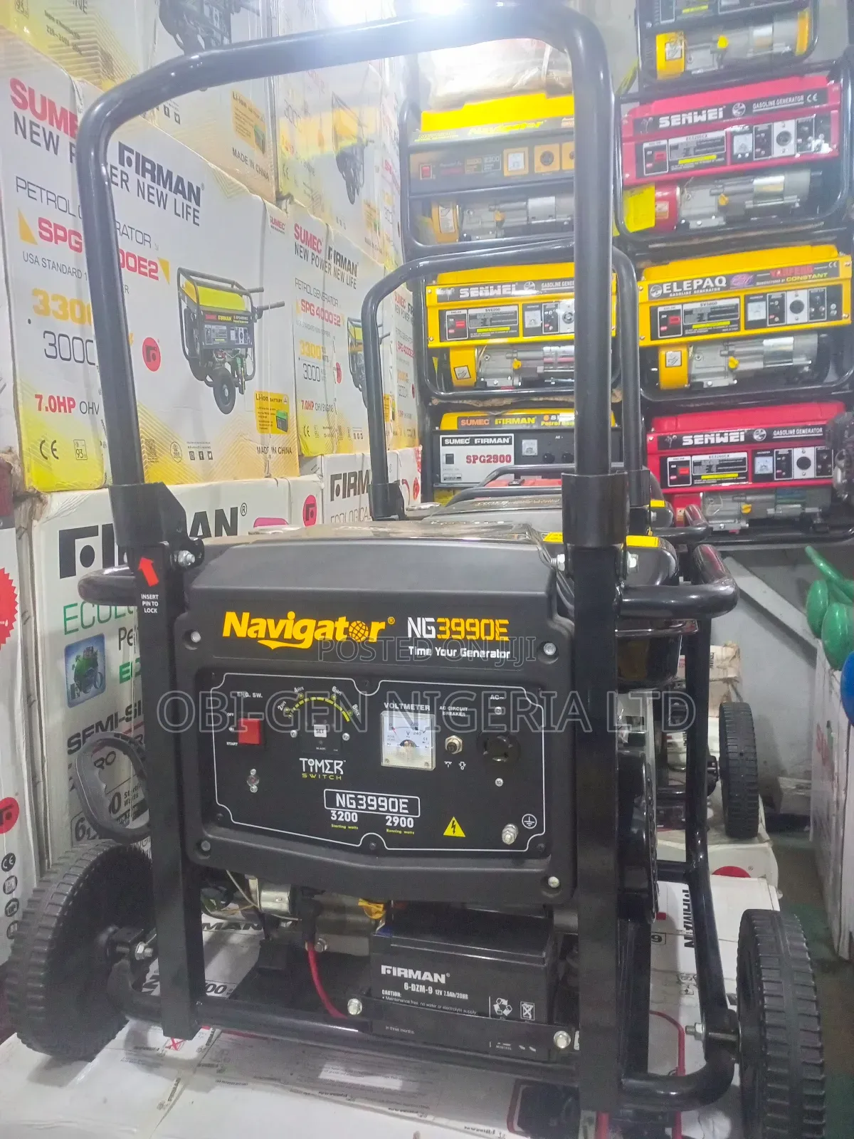 Sumec Navigator Ng3990es Timer Generator Set