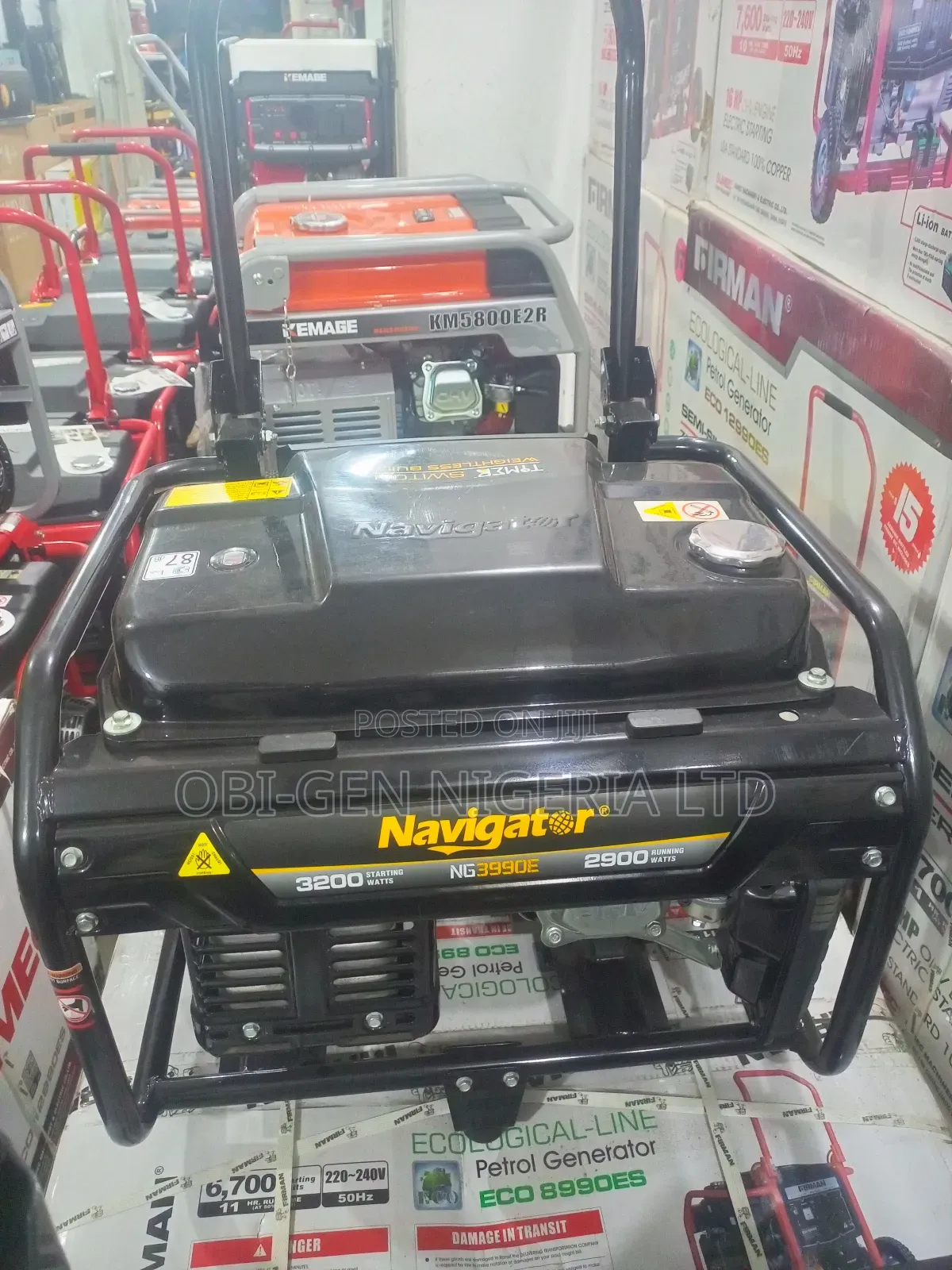 Sumec Navigator Ng3990es Timer Generator Set