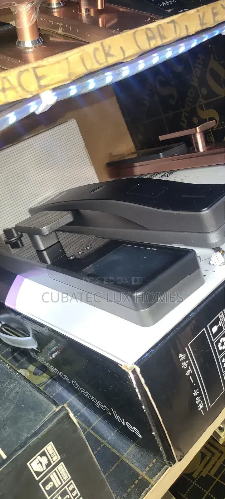 Automated Face I.D Fingerprint Smart Lock