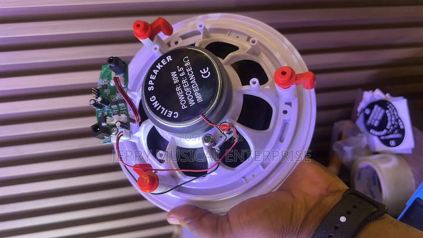80watts Single Bluetooth Ceiling Speakers