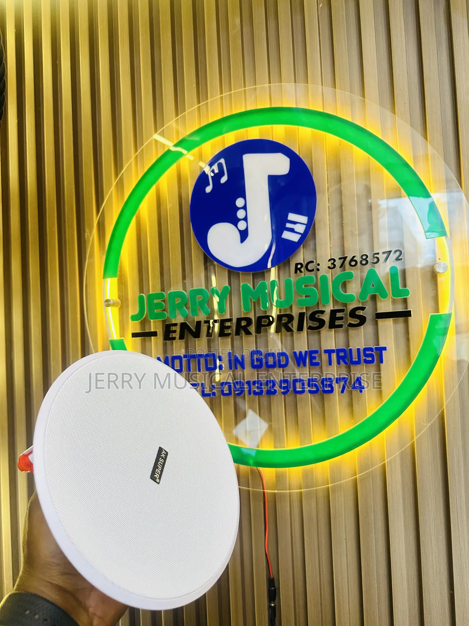 80watts Single Bluetooth Ceiling Speakers