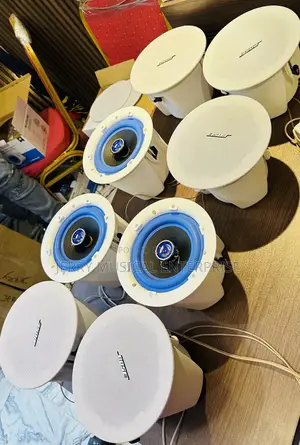 Quality Bose Pop/Ceiling Speakers With Powered Amplifier