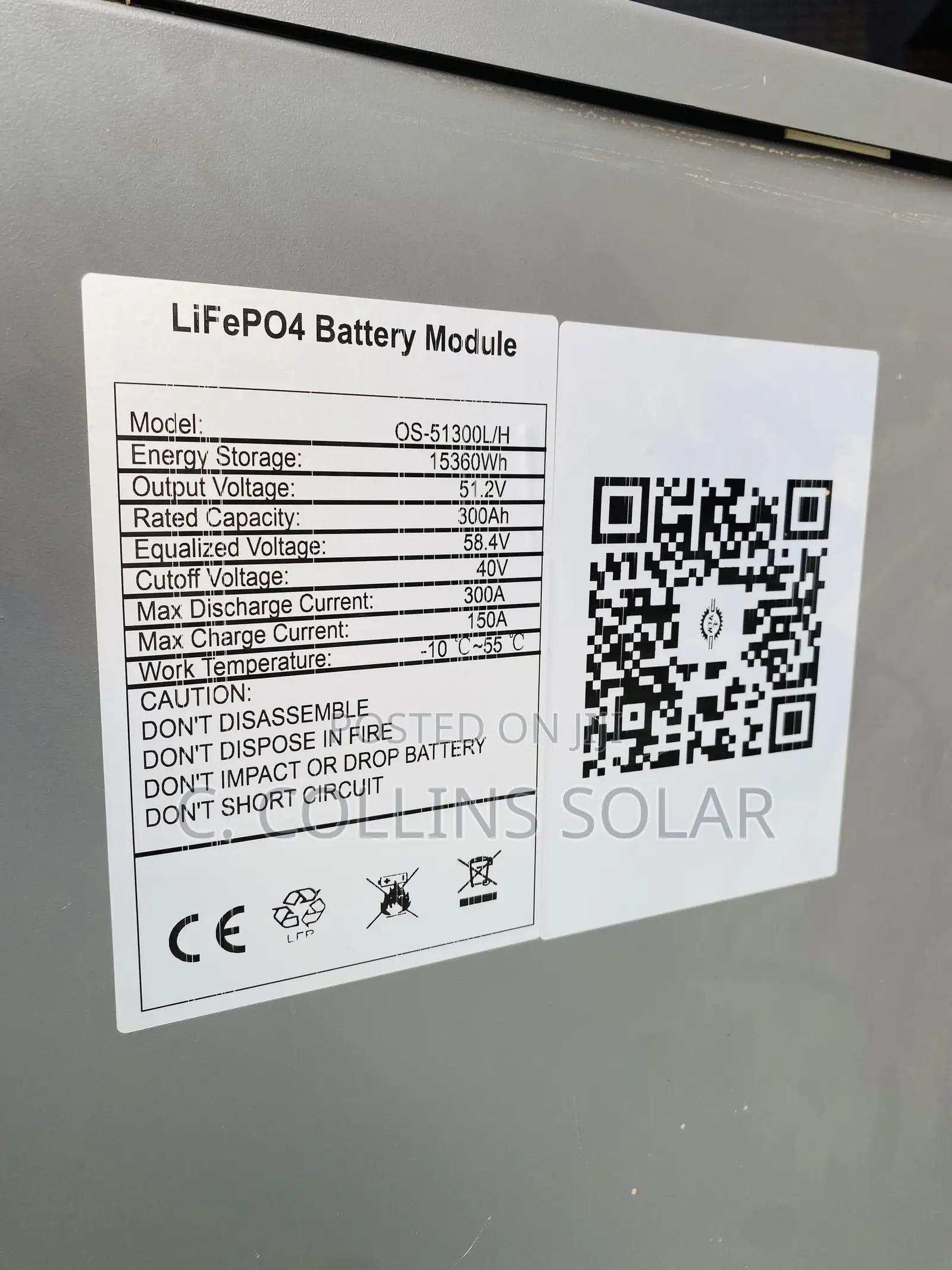 15kwh Ae Mem Lithium Battery