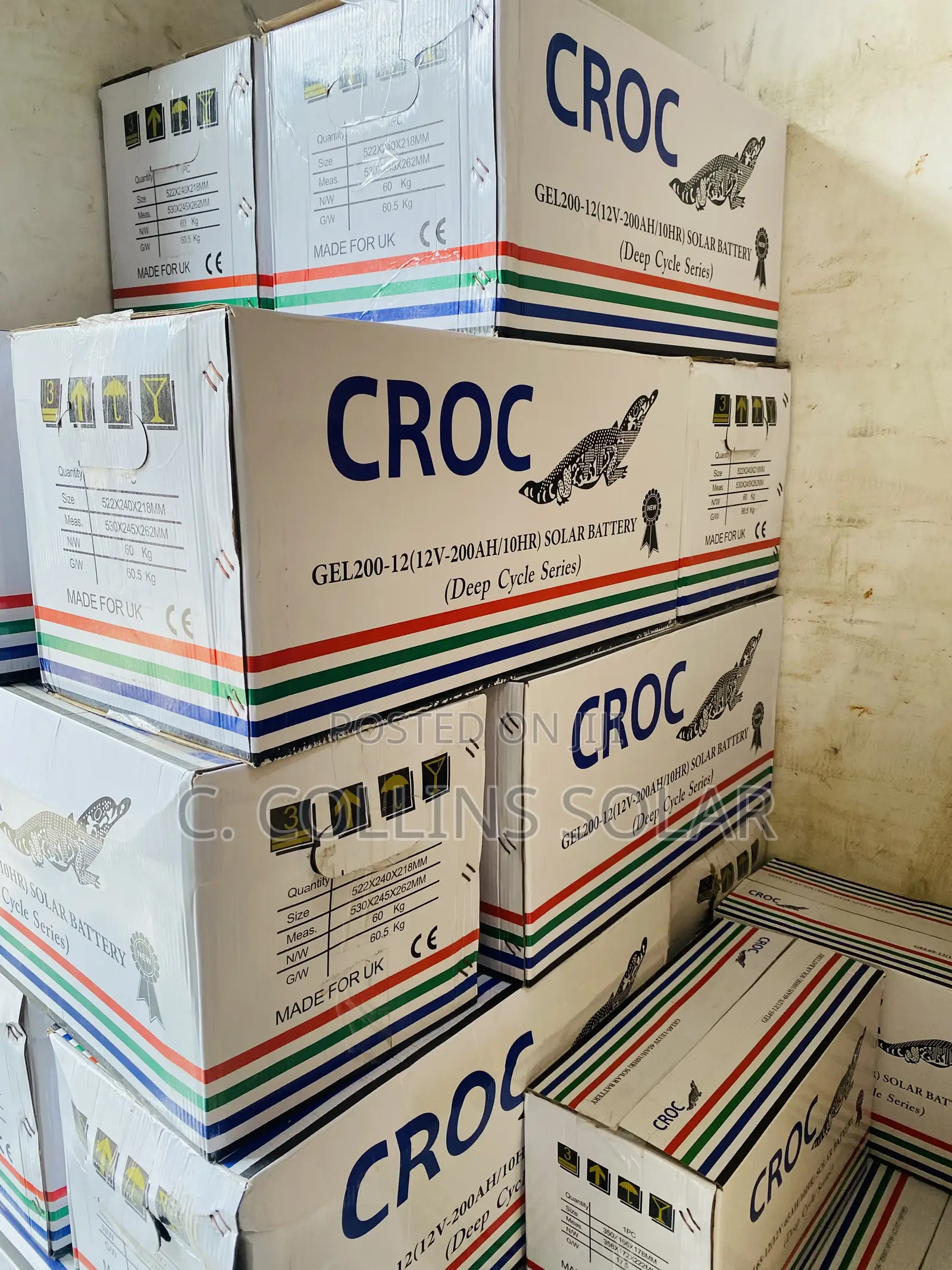 200ah Croc Gel Battery