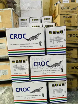 100ah Croc Gel Battery