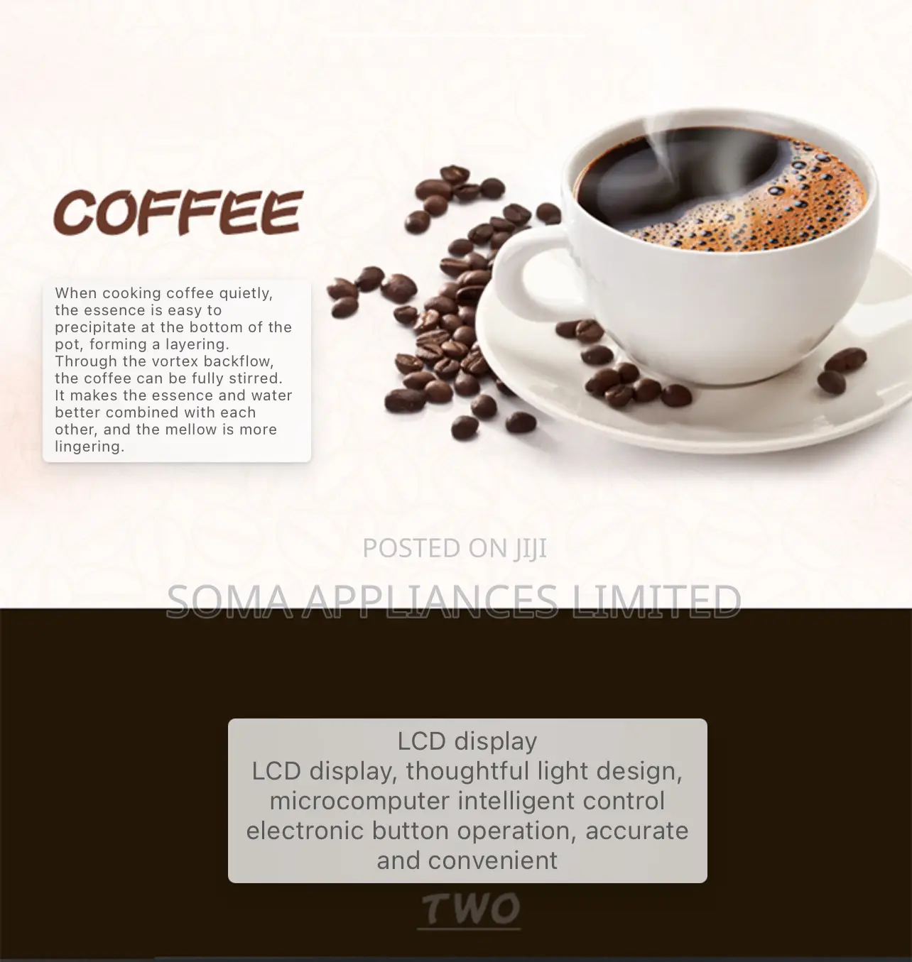 Donlim Dl-Kf400s Automatic Drip Coffee Machine