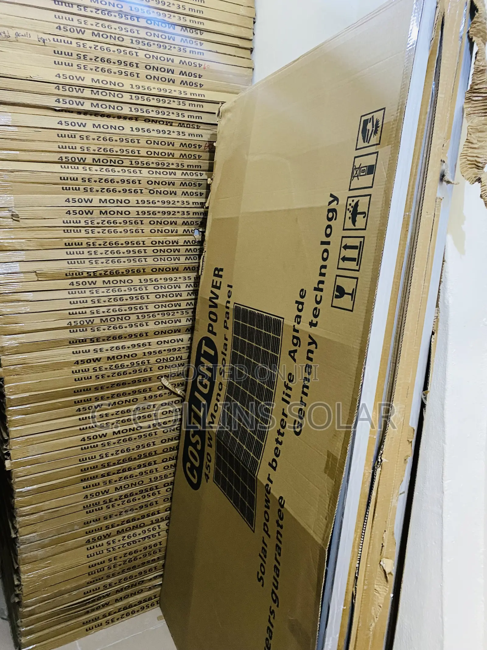 450w Cost Light Solar Panel