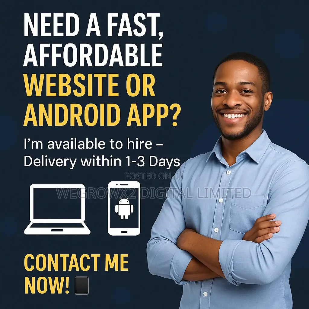 Affordable Website or Android App