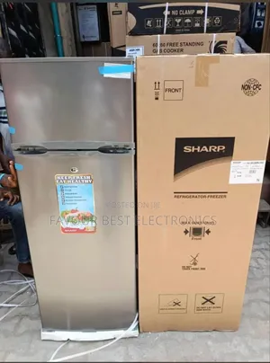 New Sharp Double Door Fridge Super Cooling External 2years