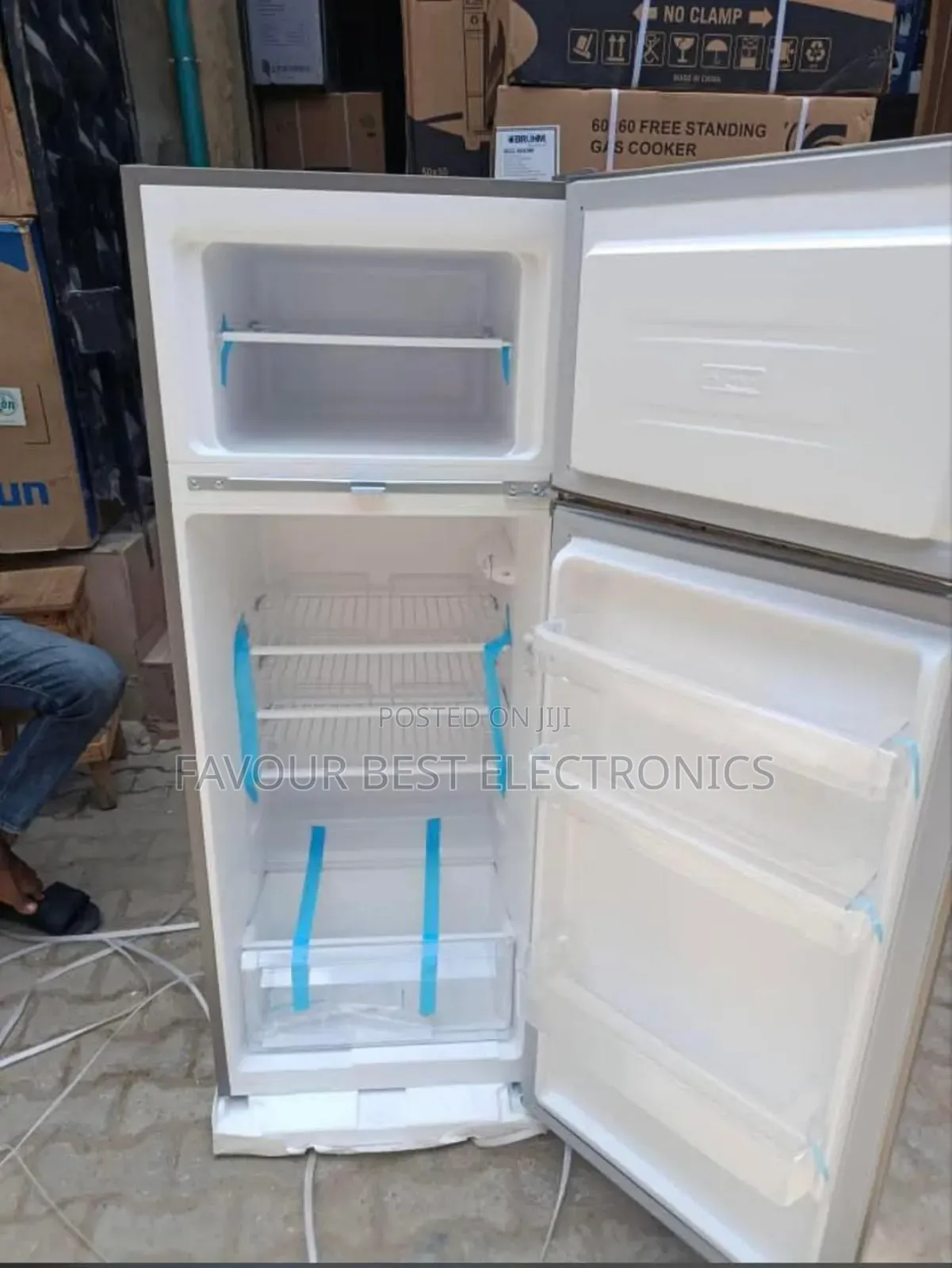 New Sharp Double Door Fridge Super Cooling External 2years