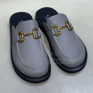 Top Quality Leather Gucci Mules