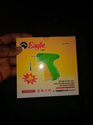 Complete Set: Tagging Paper, Gun, and Pins