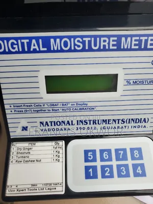 Moisture Meter for Dried Ginger 4in 1