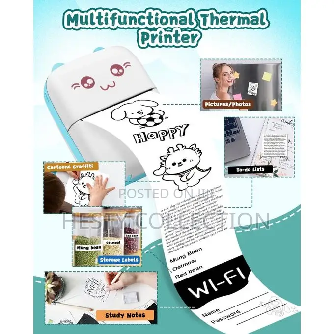 Mini Thermal Portable Bluetooth Printer for Business Owner
