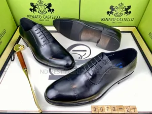 Castellani Leather Black Shoes
