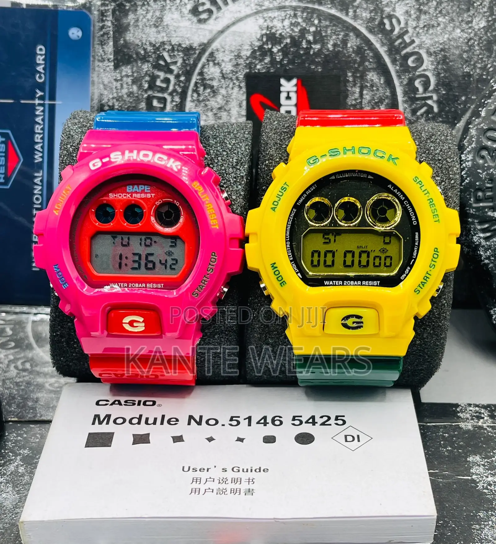 Gshock Watch Full-Brand Package*