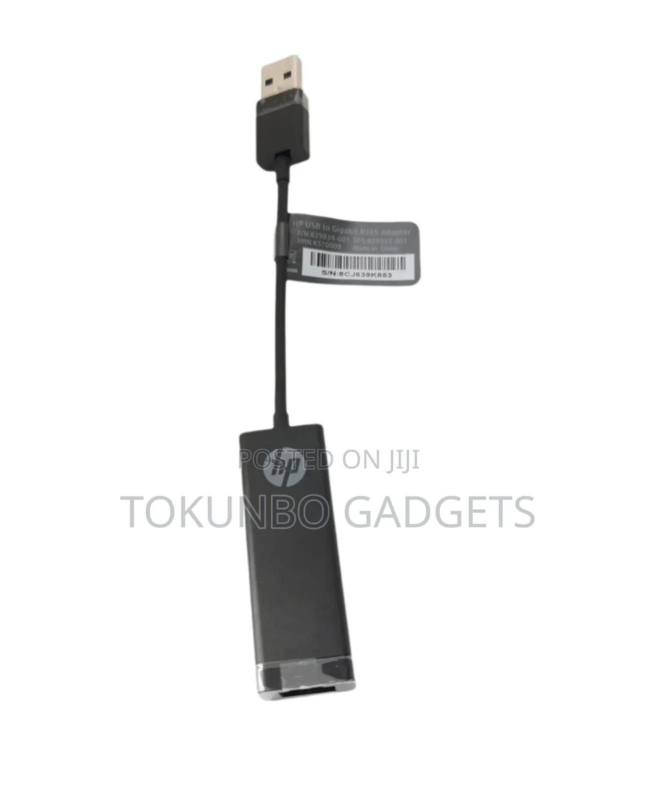 Hp Usb 3.0 to Gigabit Rj45 Ethernet Adapter