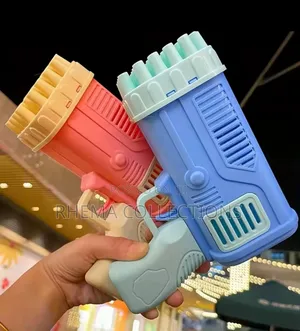 32 Holes Children Handheld Water Bubble Fun/Toy Machine Gun