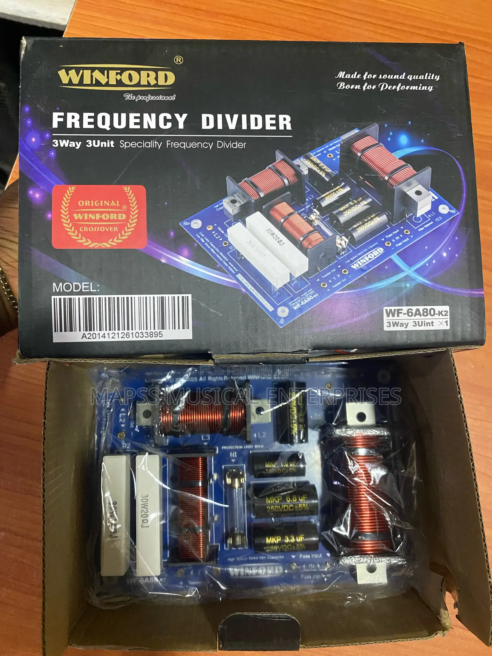 Winford 3-Way 3-Unit Speciality Frequency Divider