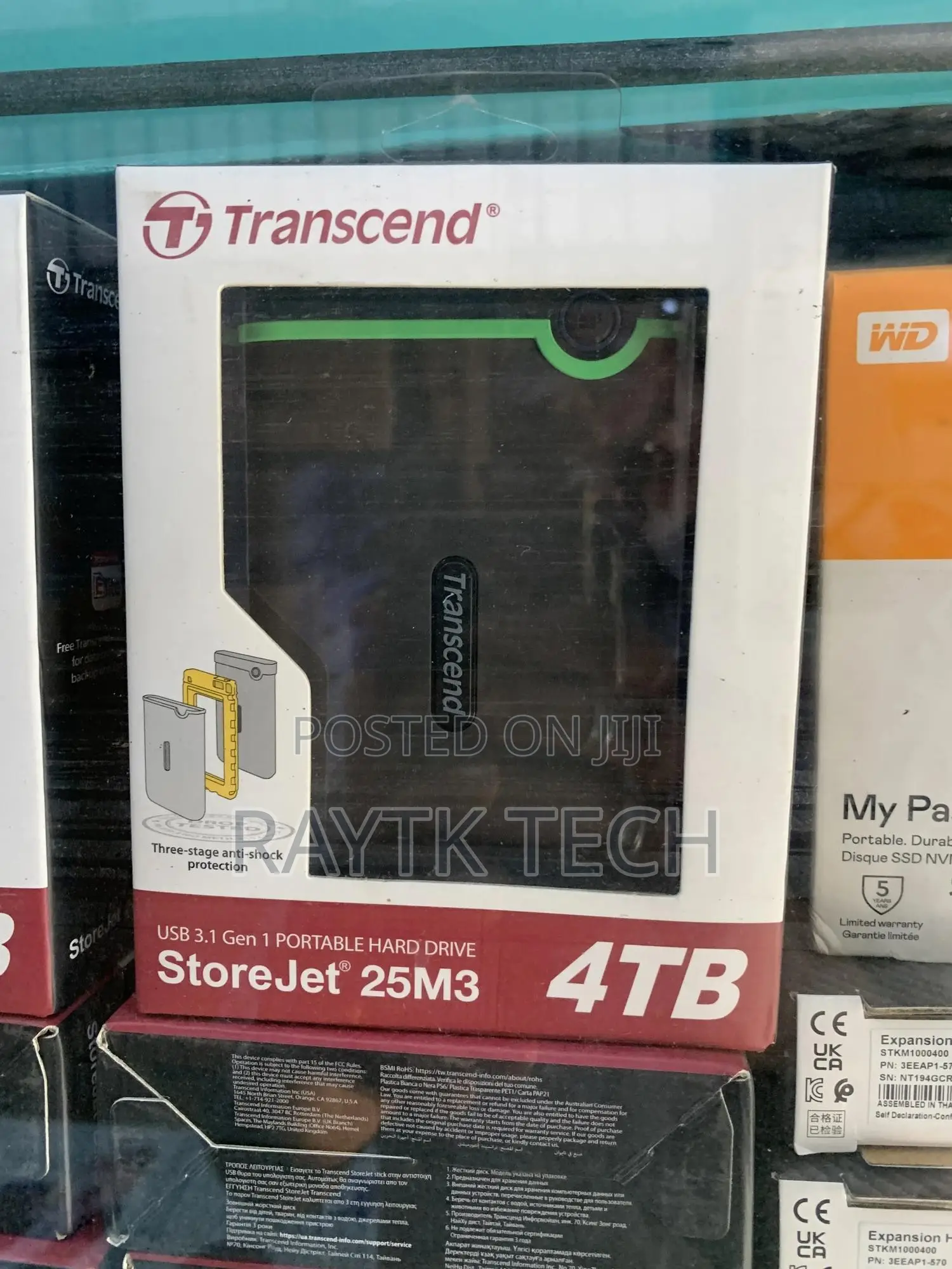 4 Tb Hdd Transcend External Storage