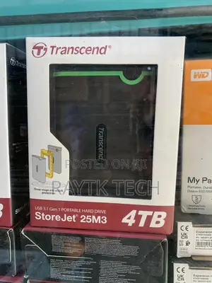 4 Tb Hdd Transcend External Storage
