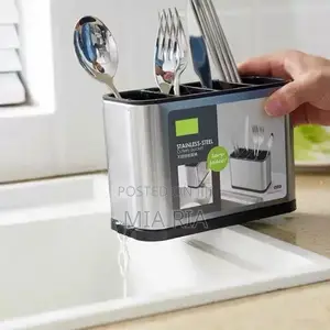 Stainless Steel Cutlery Rack
