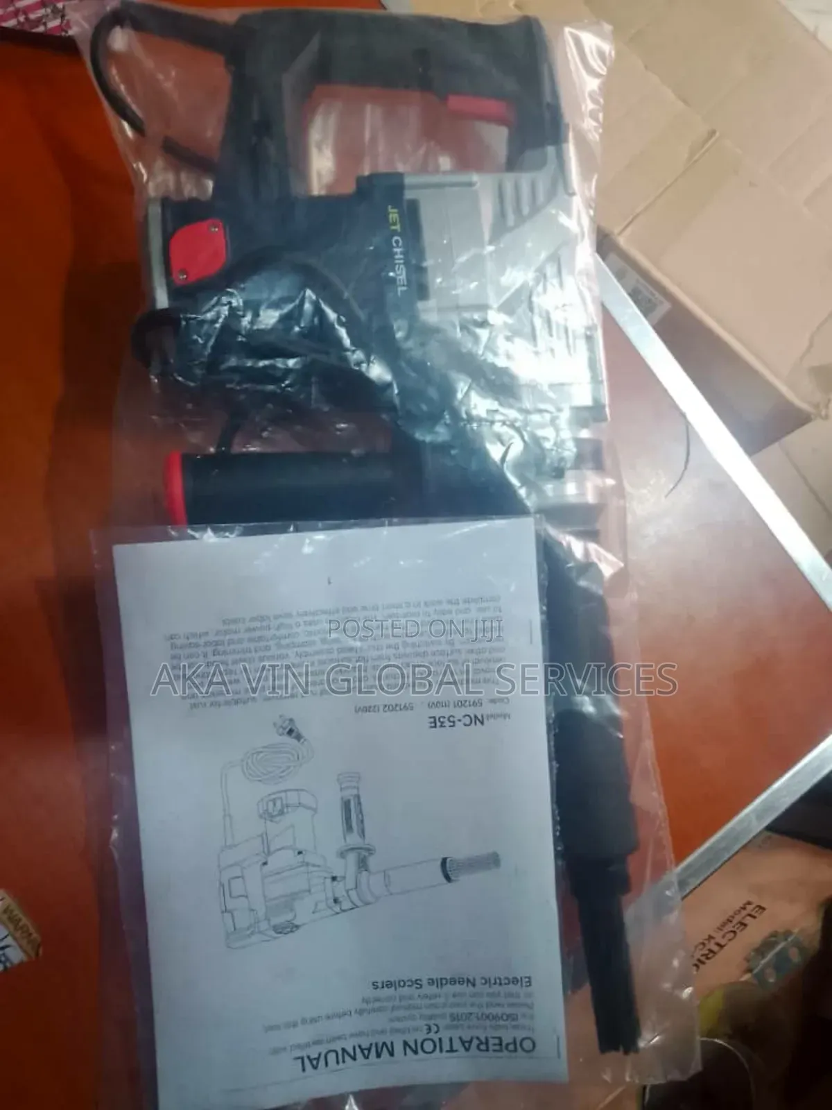 Electrical Jet Chisel