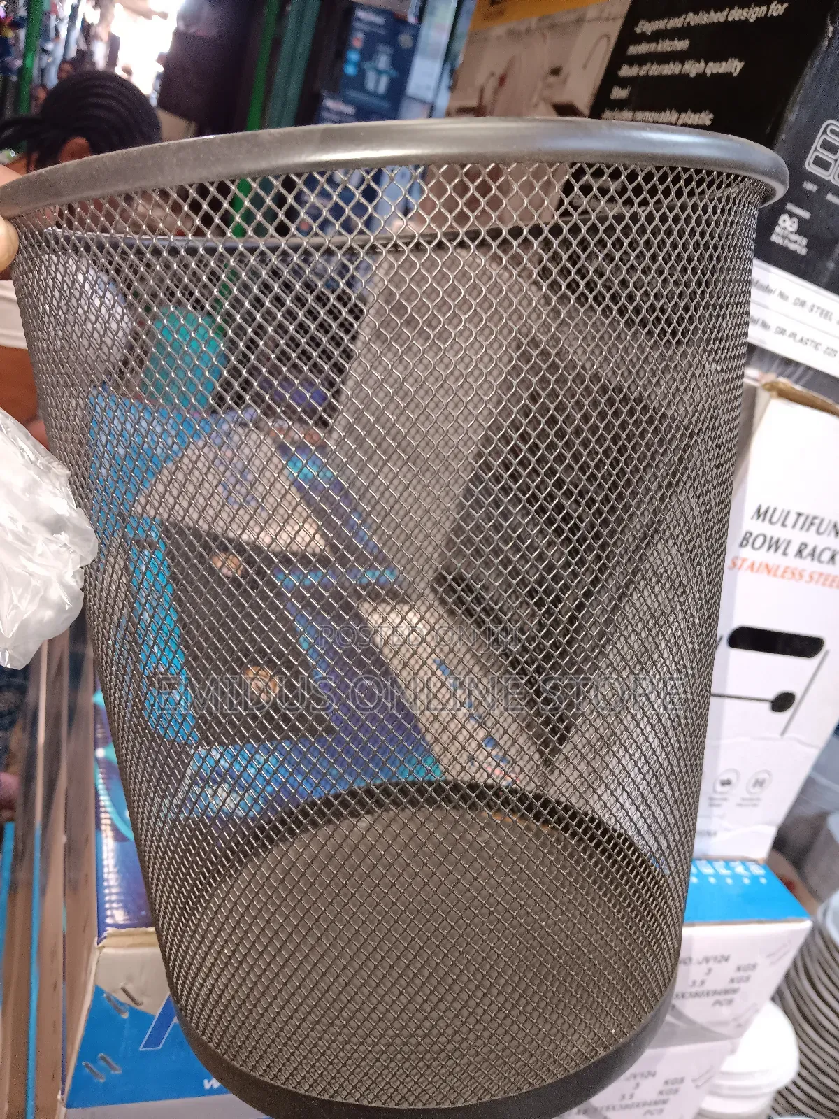 Metal Waste Bin