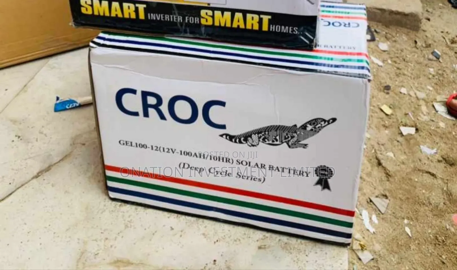 100ah 12v Croc Gel Solar Battery