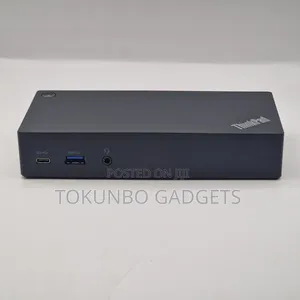 Lenovo Thinkpad Usb-C Dock 40a9 With Complete Accessories