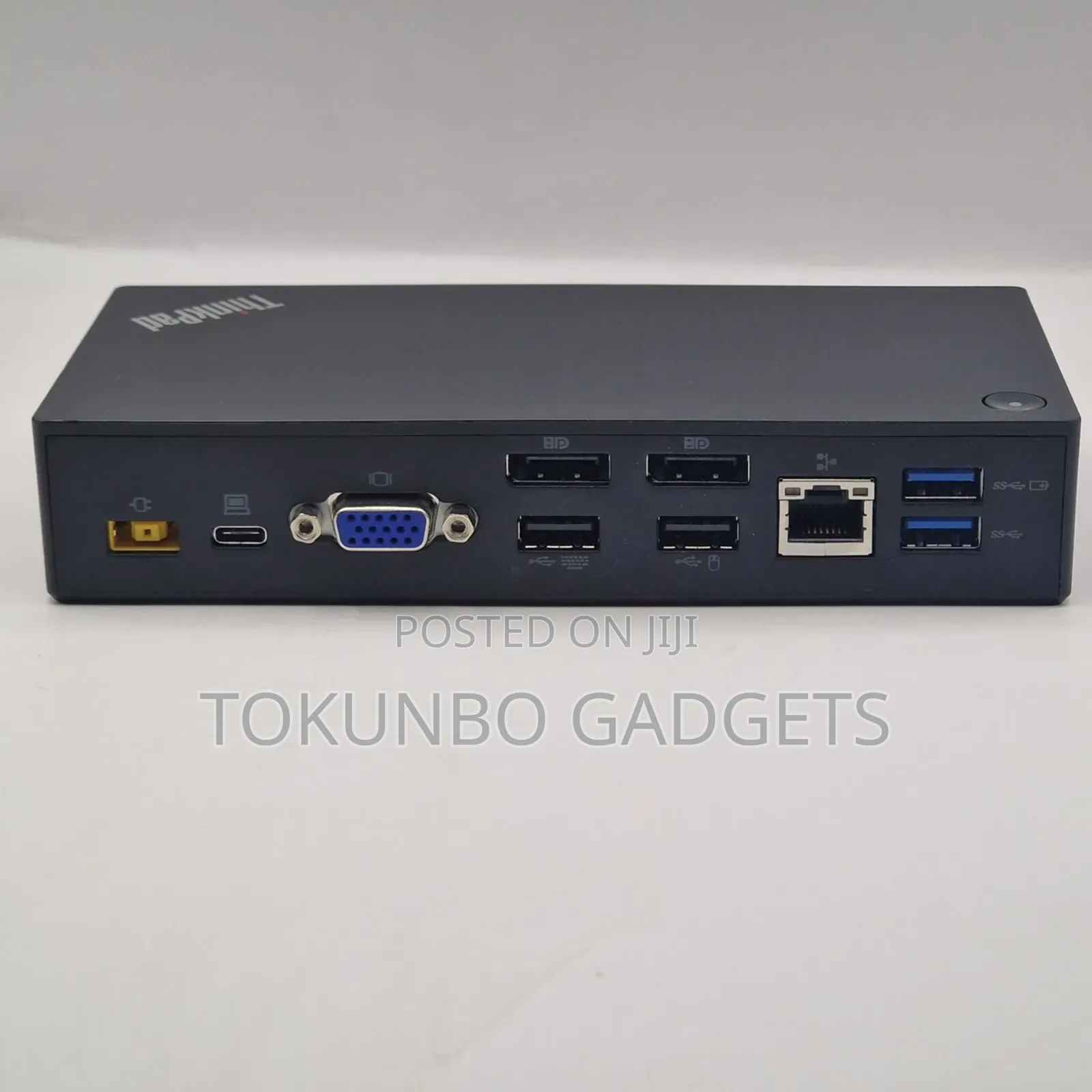 Lenovo Thinkpad Usb-C Dock 40a9 With Complete Accessories