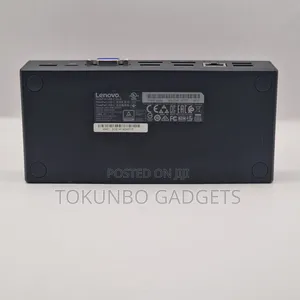 Lenovo Thinkpad Usb-C Dock 40a9 With Complete Accessories