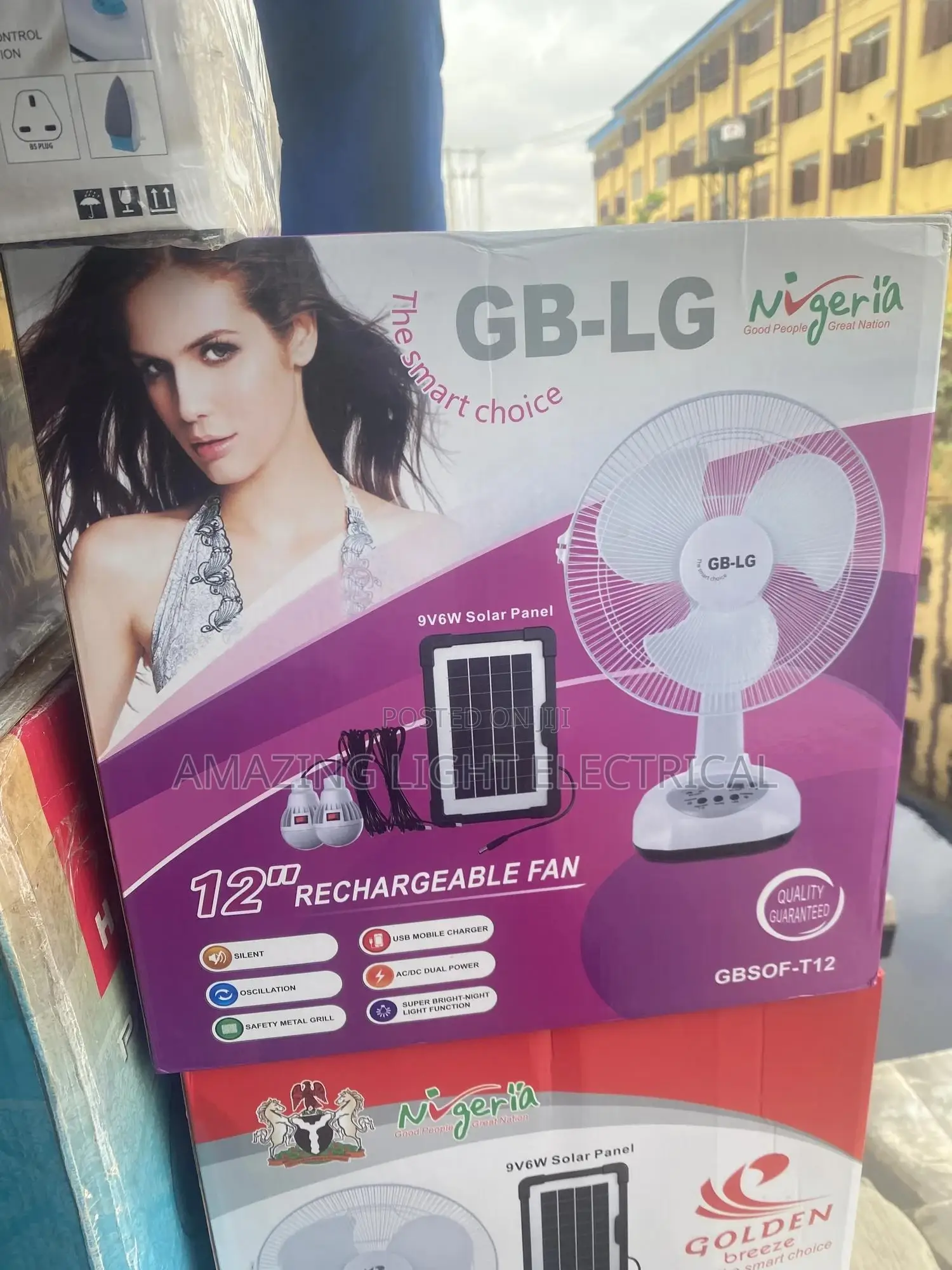 Soler Table Fan