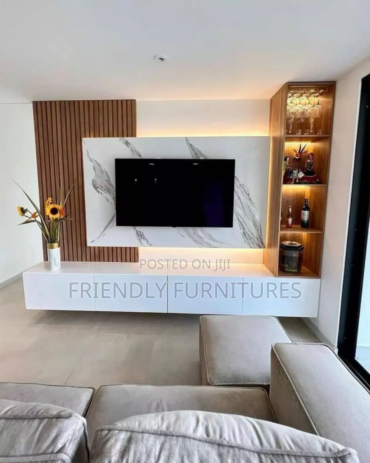T Console With Led Lights.