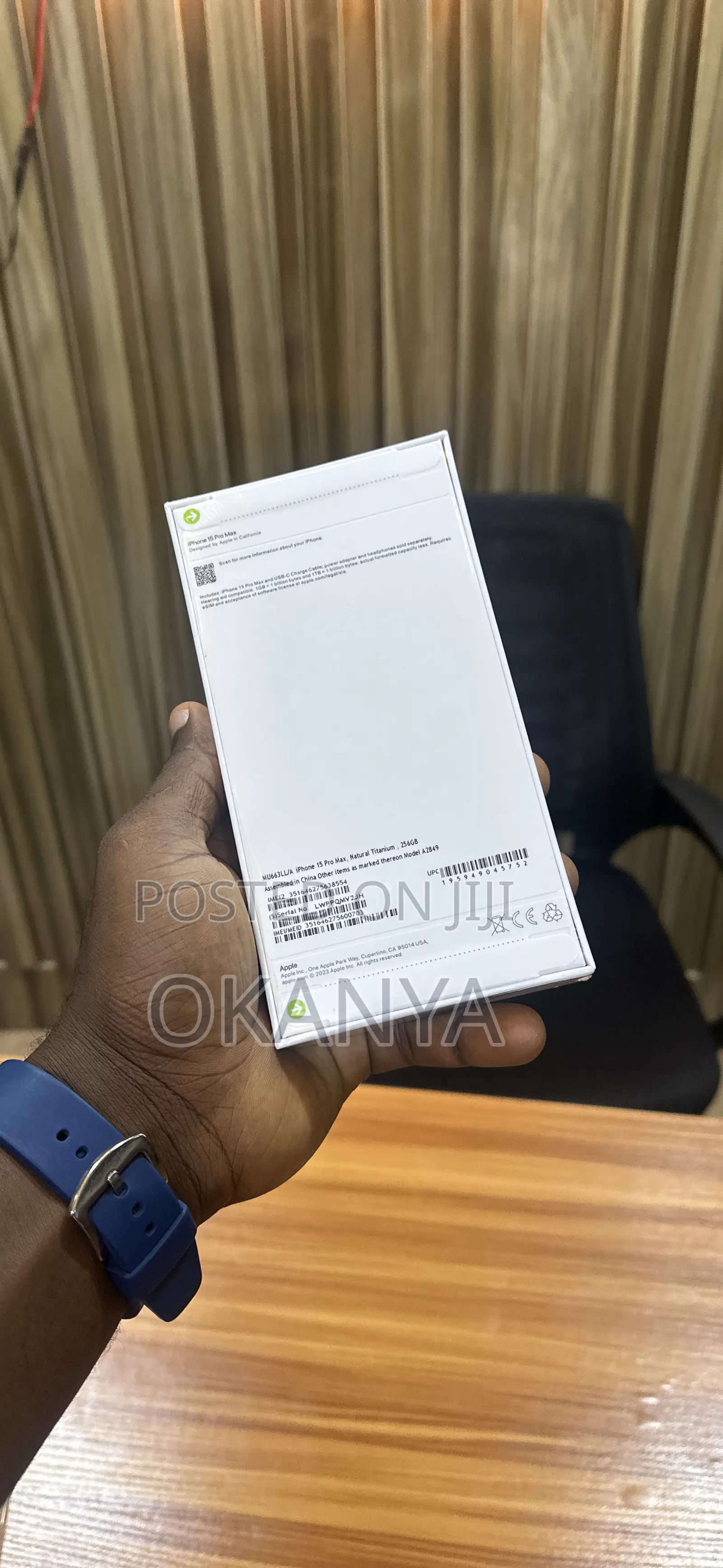 New Apple iPhone 15 Pro Max 256 GB
