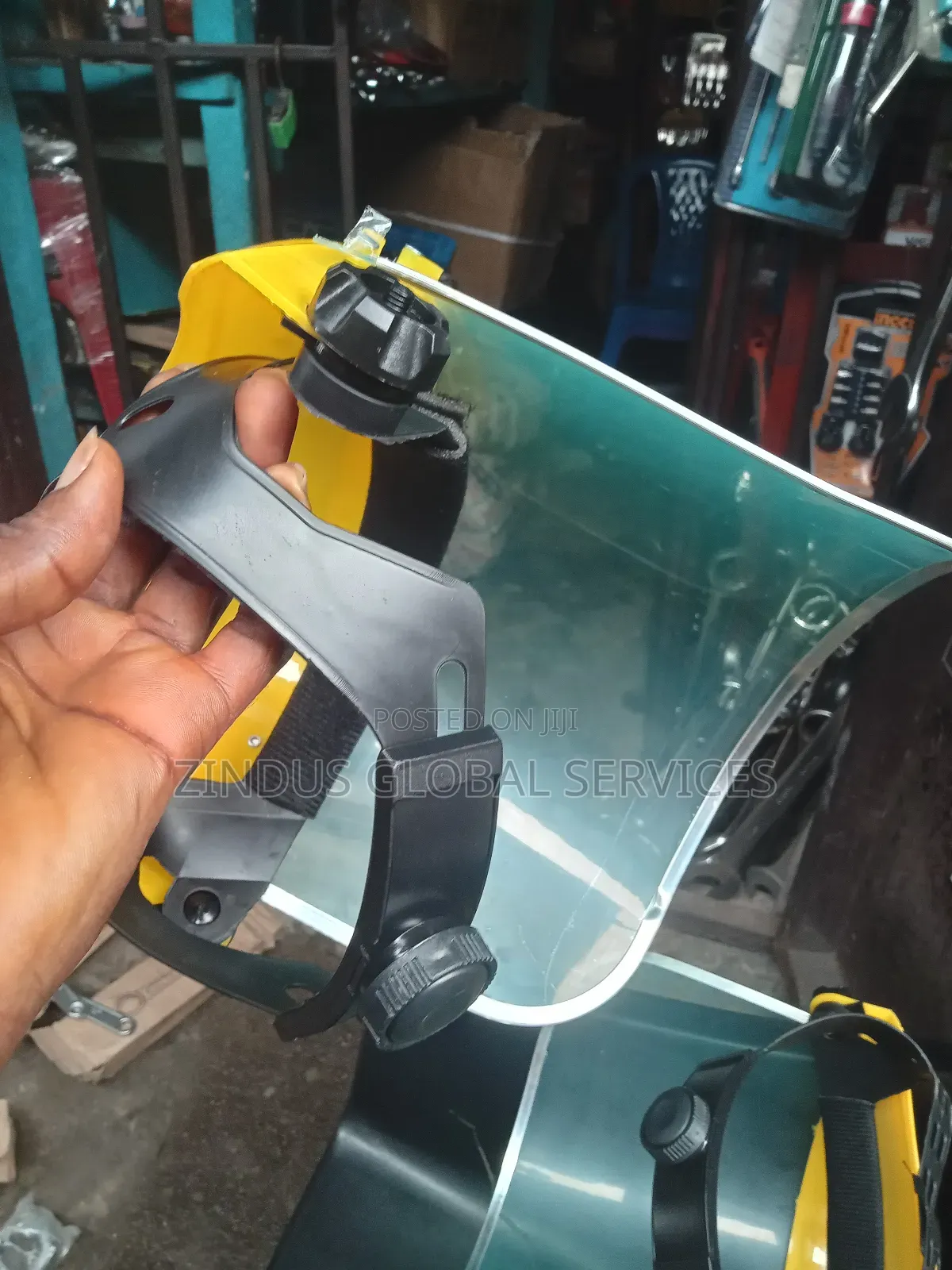 Face Shield With Visor
