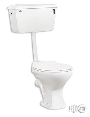 Hanging Side Flush Toilet Set
