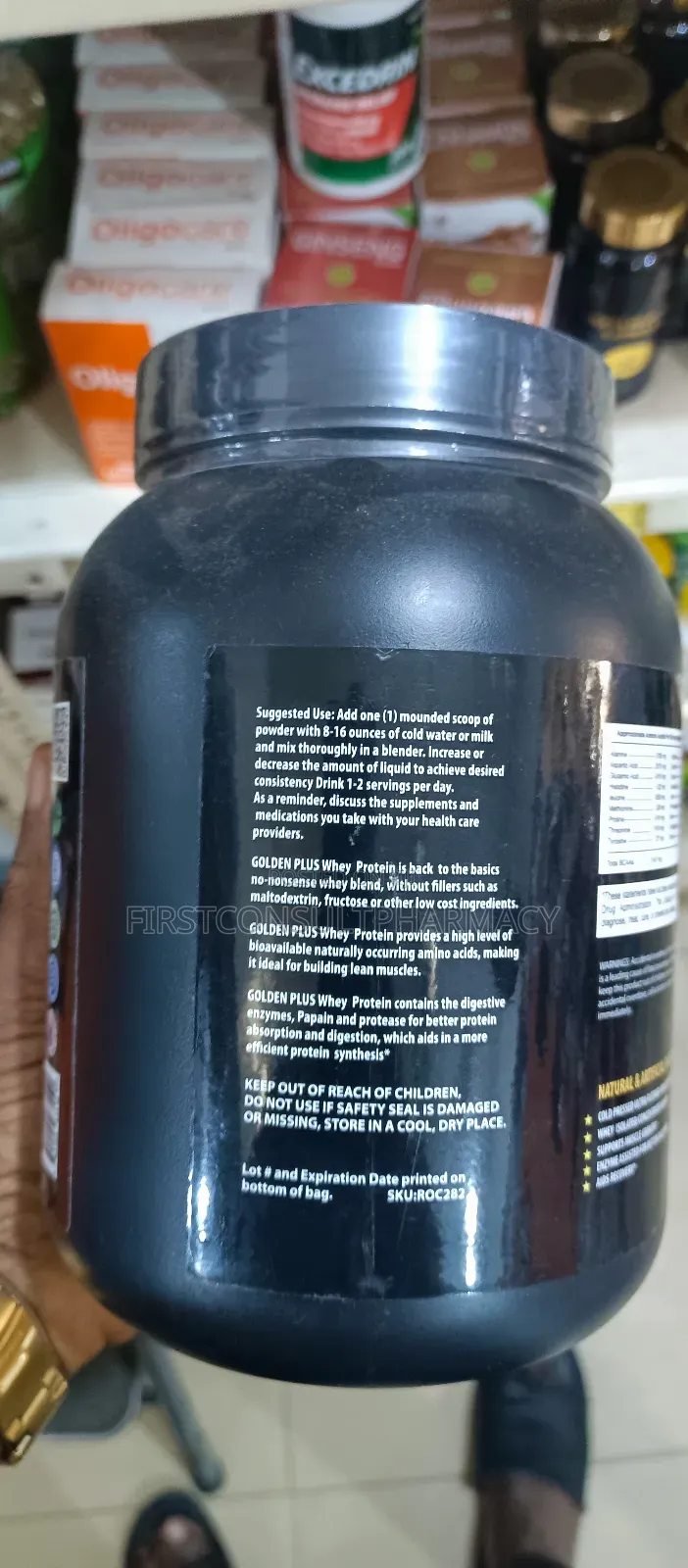 Golden+S Whey Protein Isolate 2lb X 28